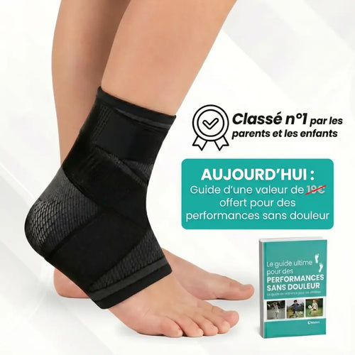 SeverX - Chevillère de soutien pour le talon et la plaque de croissance chez l’enfant
